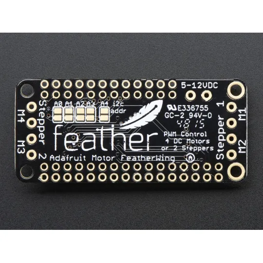adafruit featherwing controleur moteurs