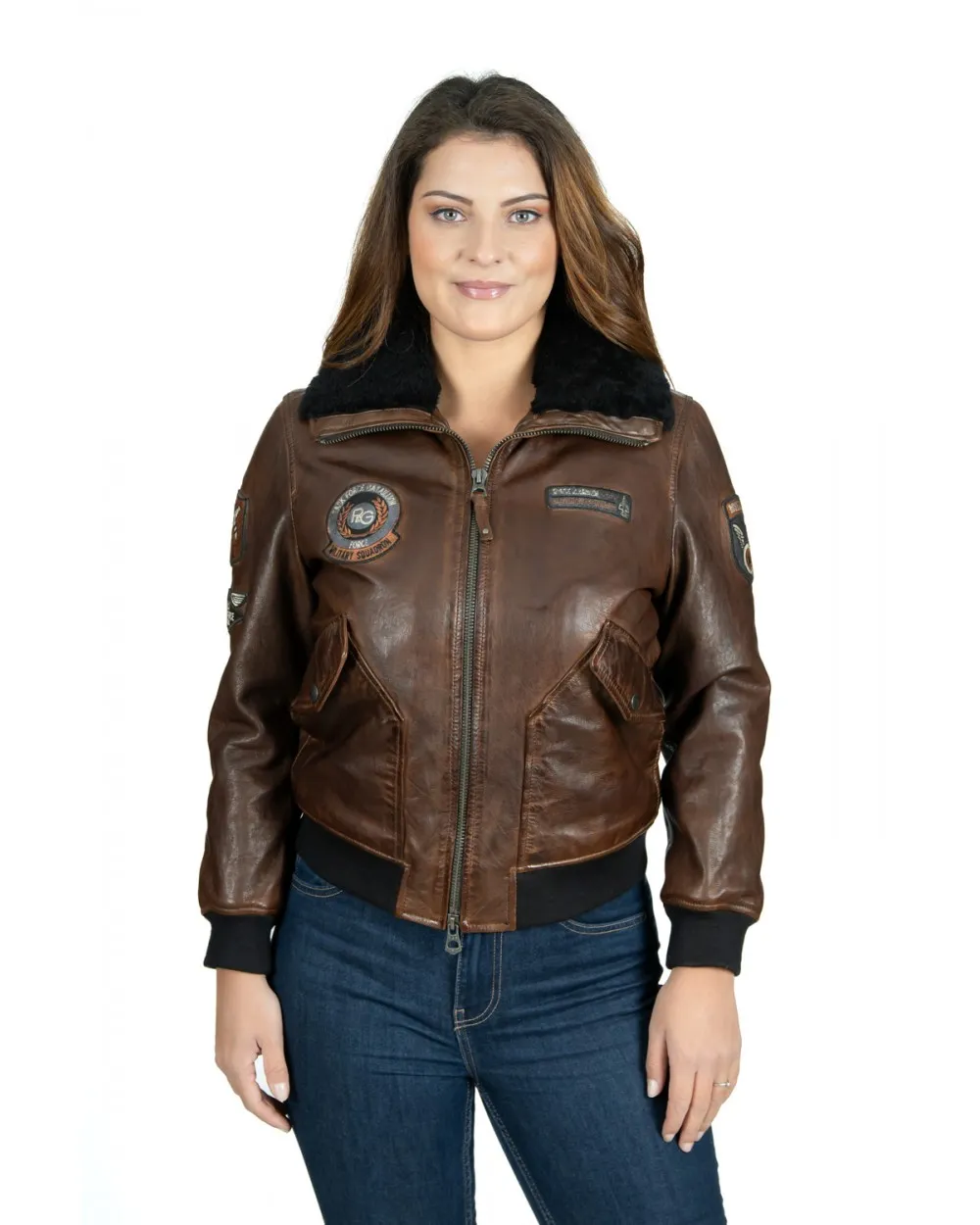 AVIATEUR CUIR AGNEAU