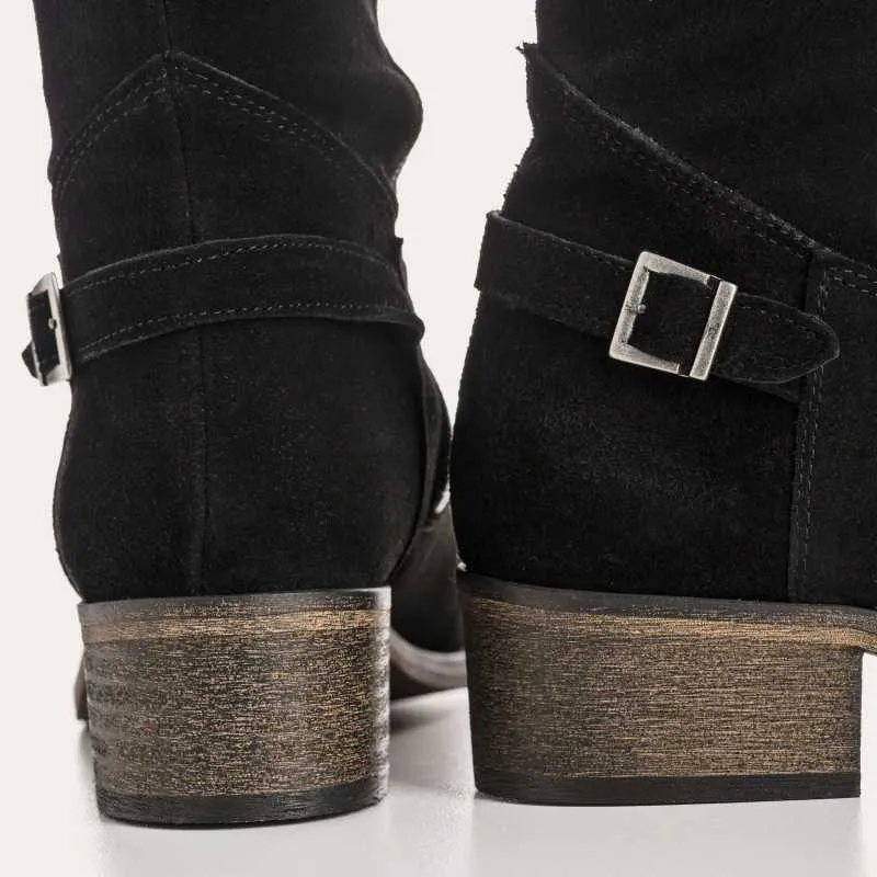 BOTTES DIVINO CUIR VELOURS