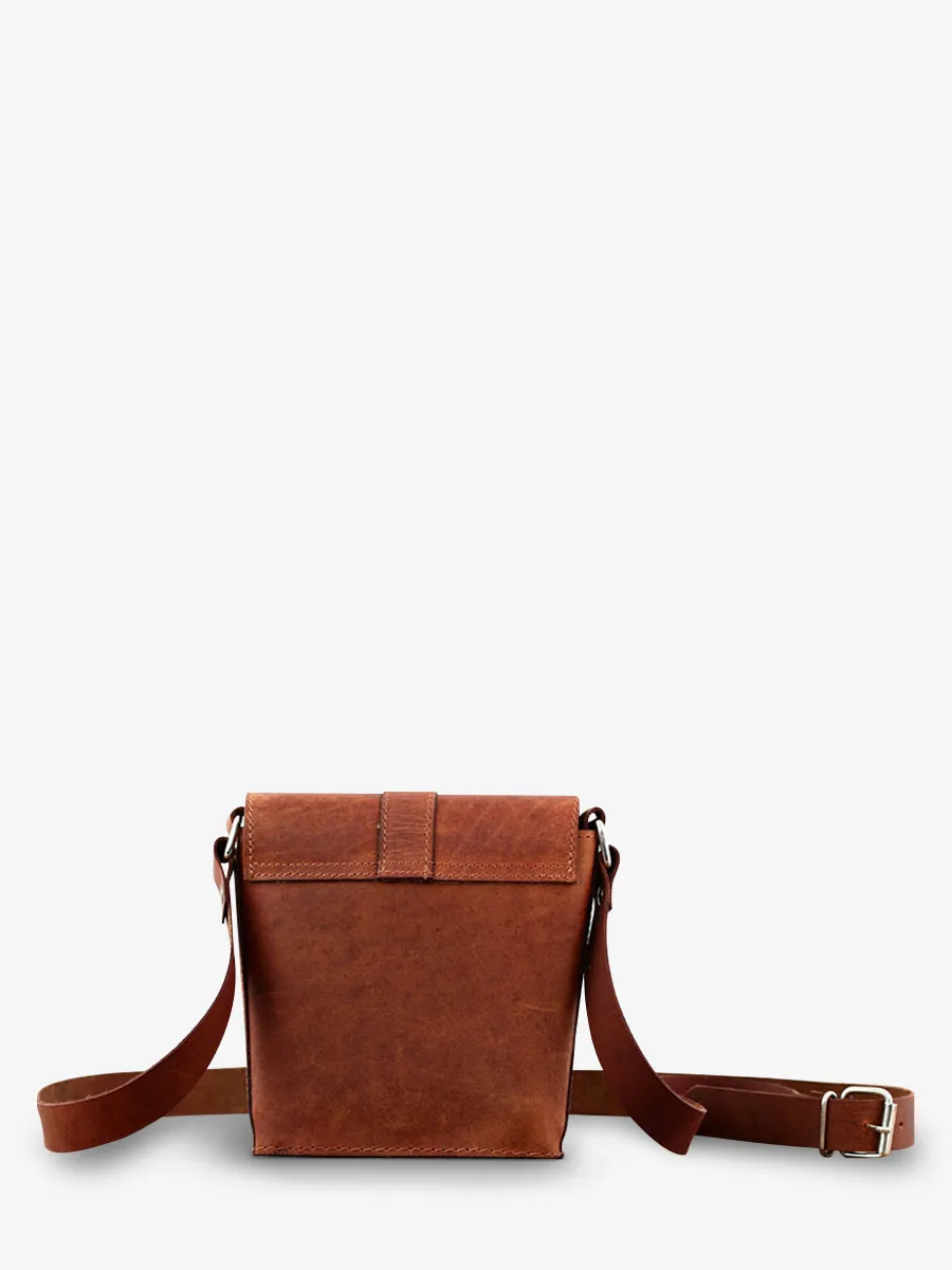 BROWN SHOULDER BAG WOMEN L'Authentique - S - Light Brown