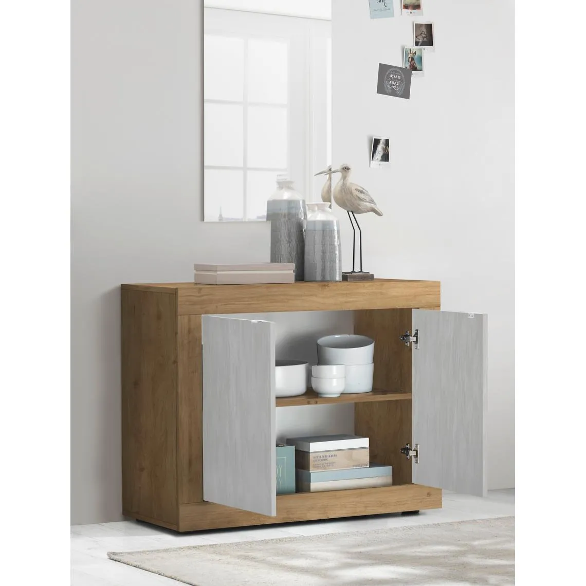Buffet 2 portes panneaux de particules   | 3 Suisses
