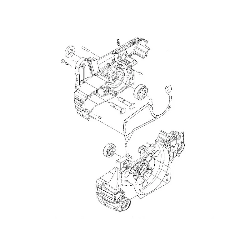Carter moteur / Réservoir tronçonneuse Husqvarna - 582649604