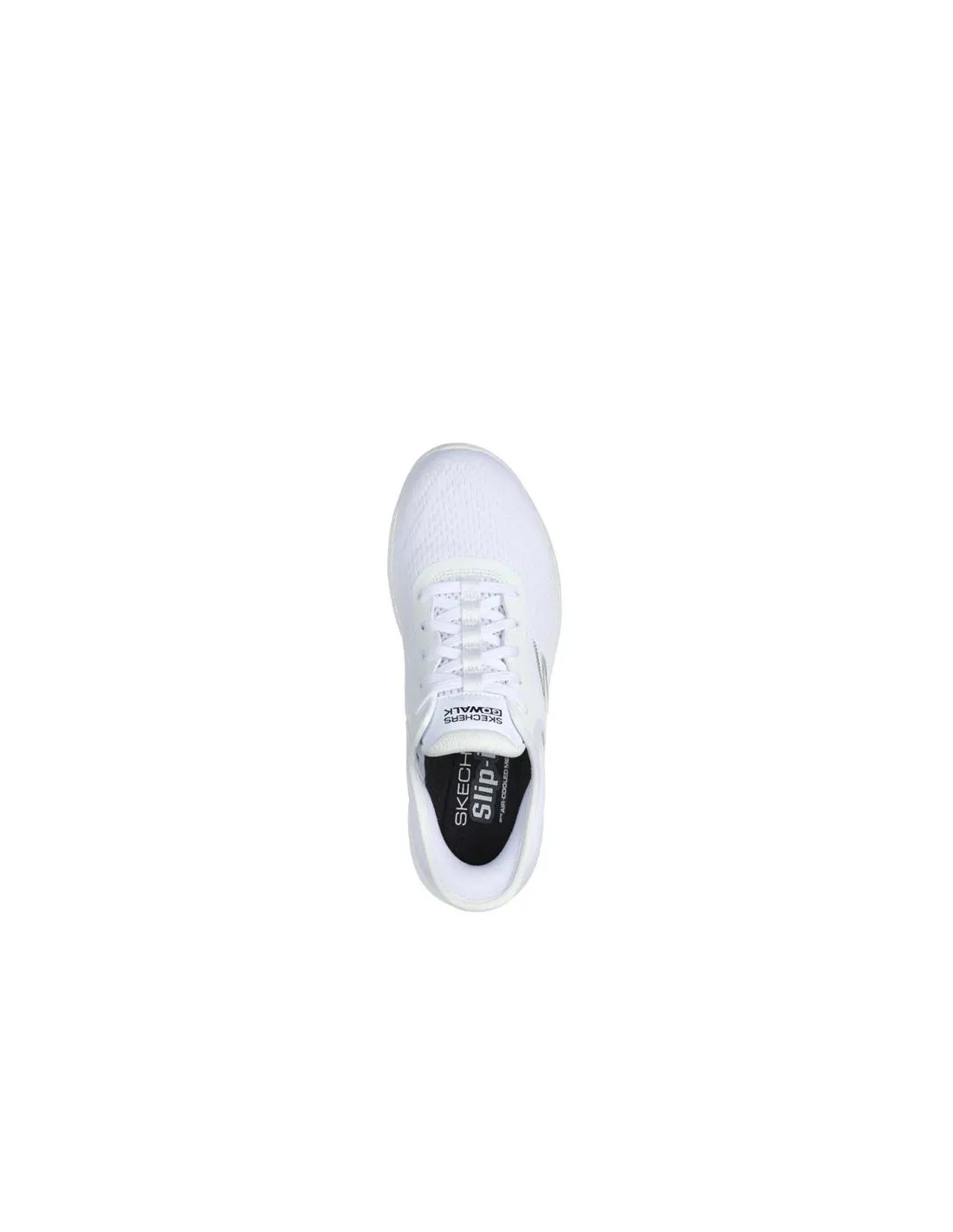 Chaussures Skechers Go Walk 7 - Valin Femme Textile blanc/bordures noires