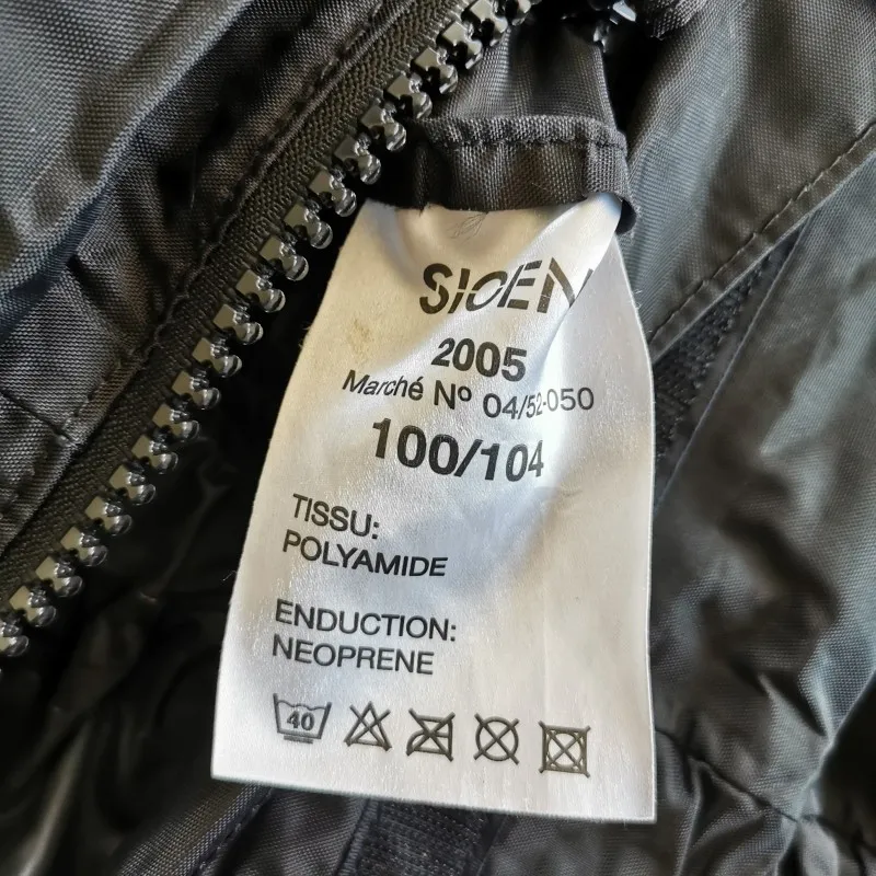 Combinaison étanche Taille L