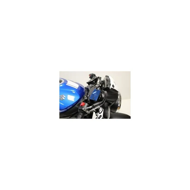 Couvercle fluide frein avant GILLES TOOLING bleu Suzuki - piecemotoquad