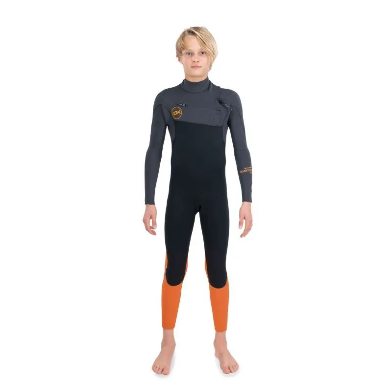 Dakine Kid's Quantum Chest Zip Full Suit 4/3mm - Combinaison de surf enfant | Hardloop