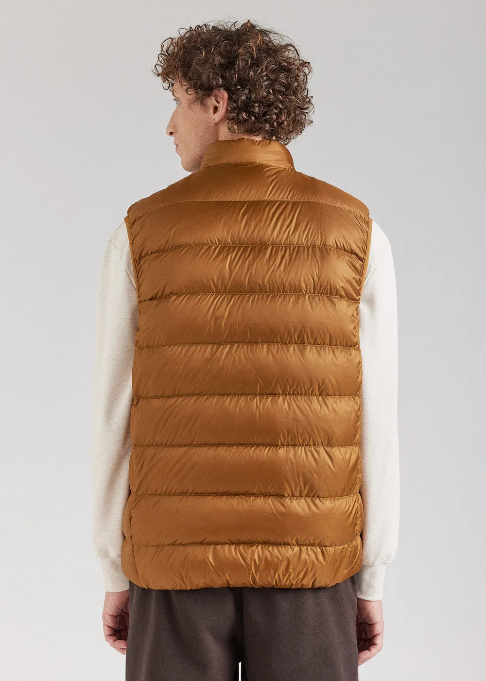 Doudoune sans-manches homme Pyrenex Arial Bronze Brown