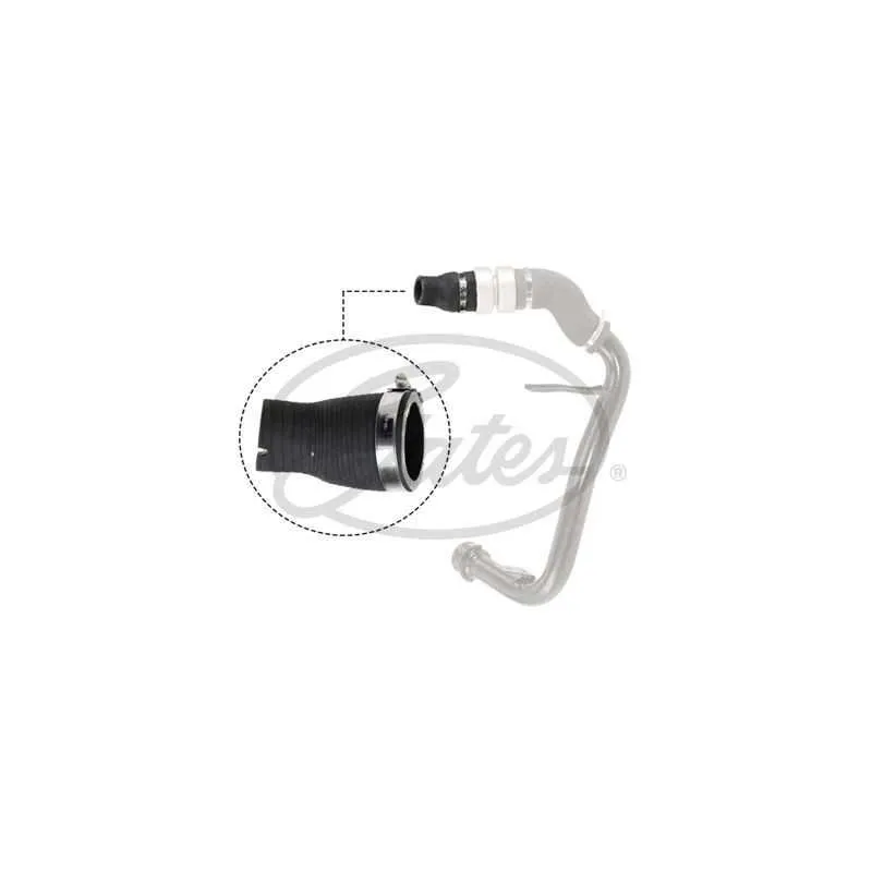 Durite de turbo (gaine de suralimentation) Citroën Jumper, Fiat Ducato, Peugeot Boxer