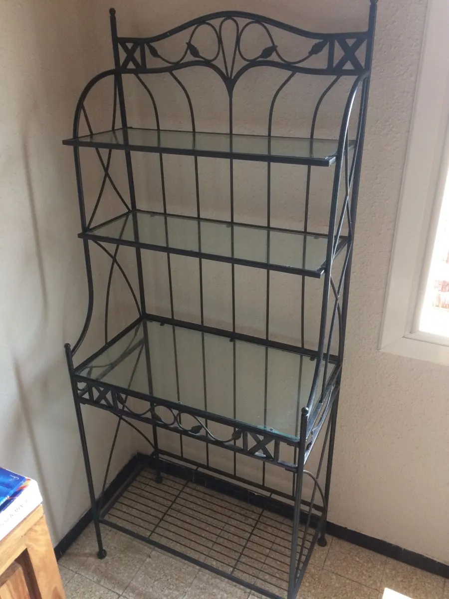 Etagère en fer forgé