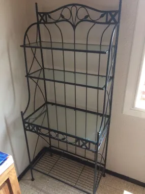 Etagère en fer forgé