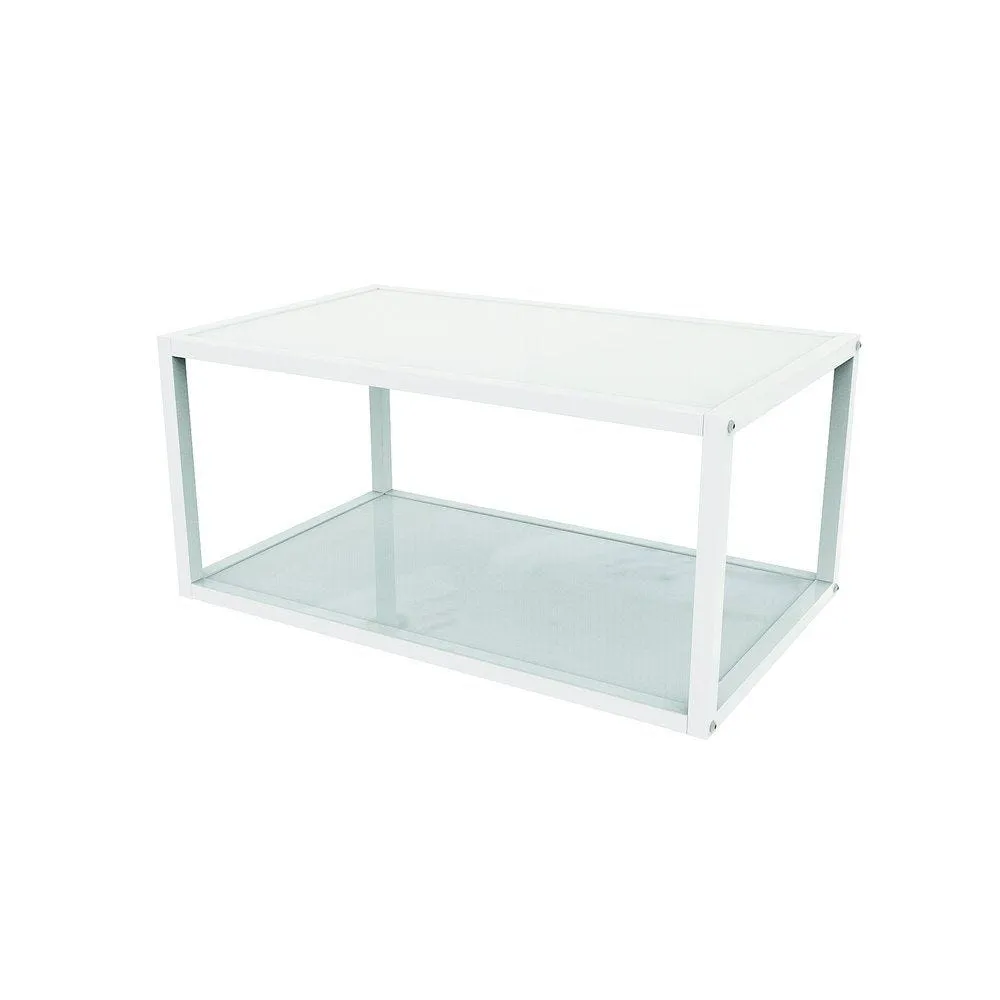 Etagère murale L64,2xP39,2xH30cm - blanc brillant 9016