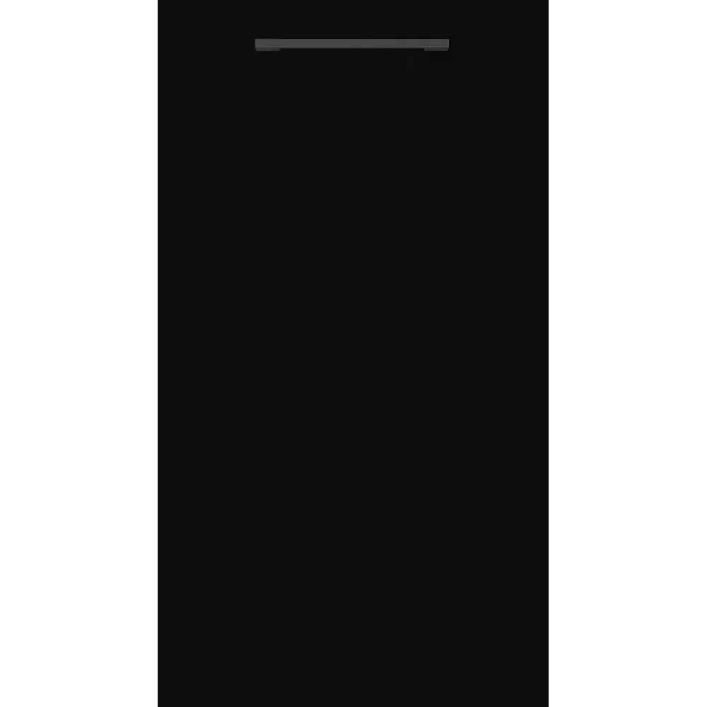 Etagère ouverte de cuisine Lovia Noir Mat L 15 cm
