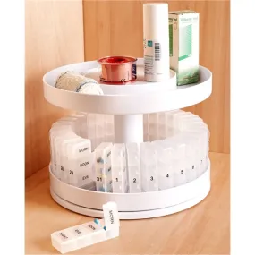 Etagère pivotante pilulier