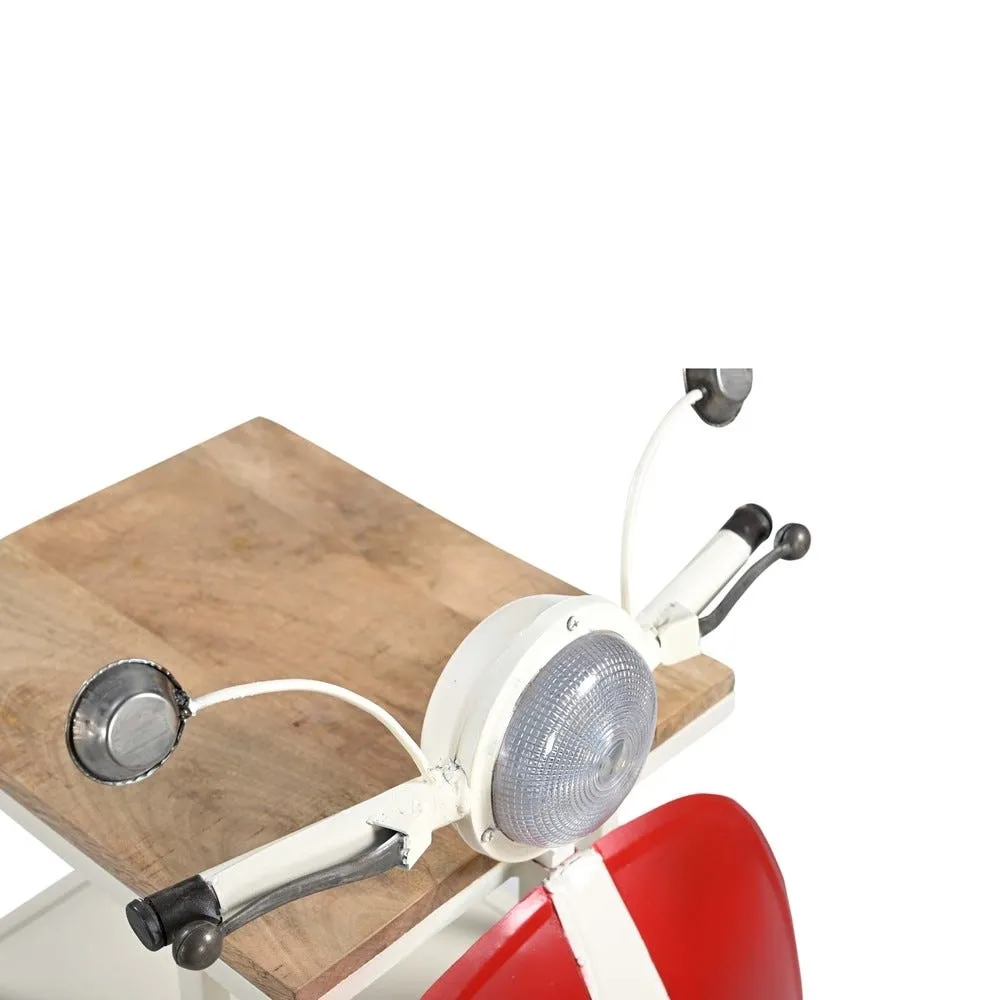 Etagère Vespa Life rouge 60x45x88 cm