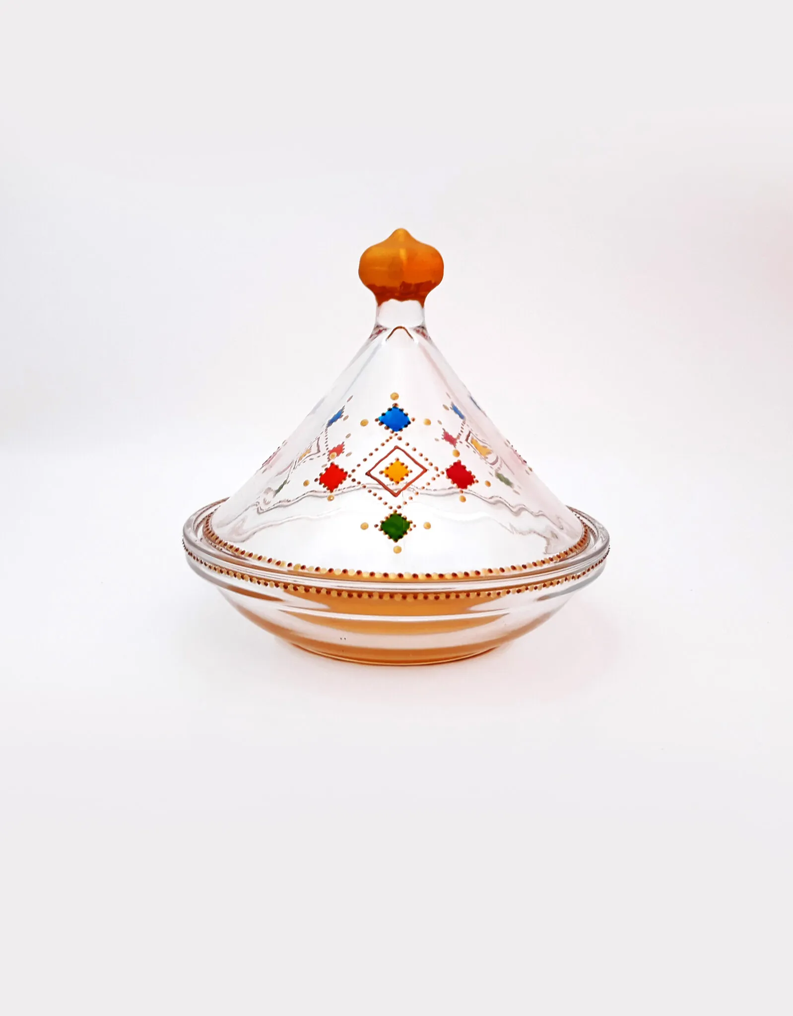 Glass handmade Tajine