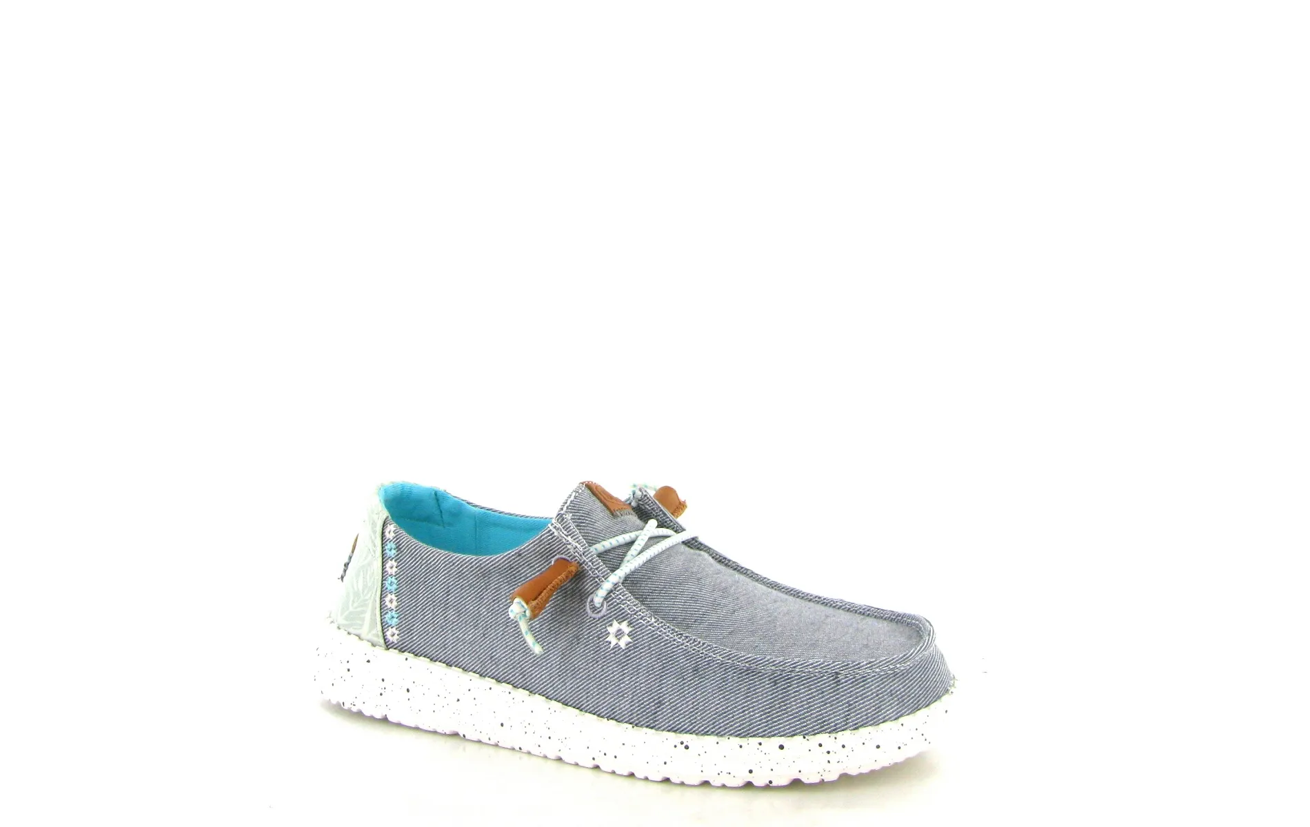 Hey dude lacets wendy heathered gris