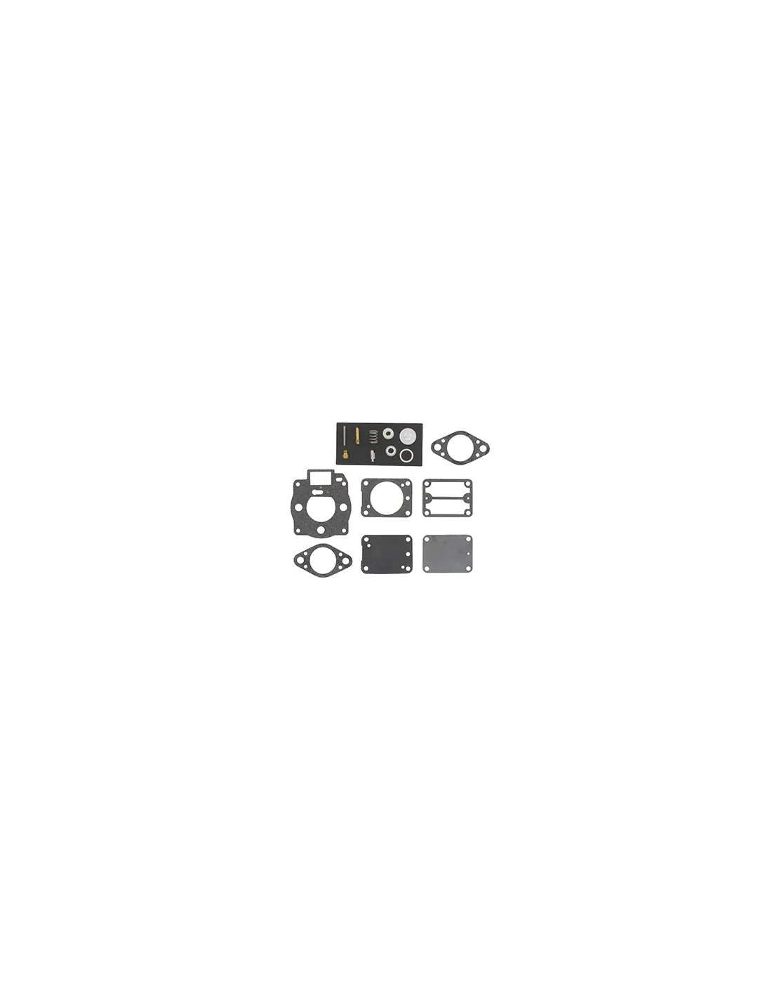 kit de réparation carburateur adaptable briggs & stratton pour moteurs 422400, 422700, 42a700, 42b700, 42d700, 42e700. rempl