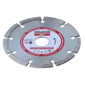 Kreator Disque diamant béton, pierre - Alésage 22,2 mm 1 disque 230...