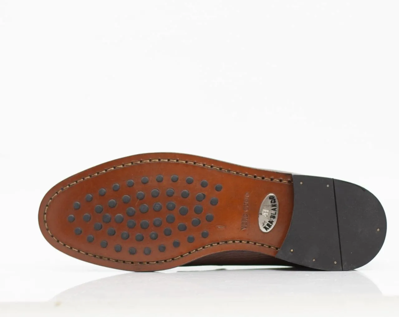 MOCASSINS PENNY EN CUIR - MARRON