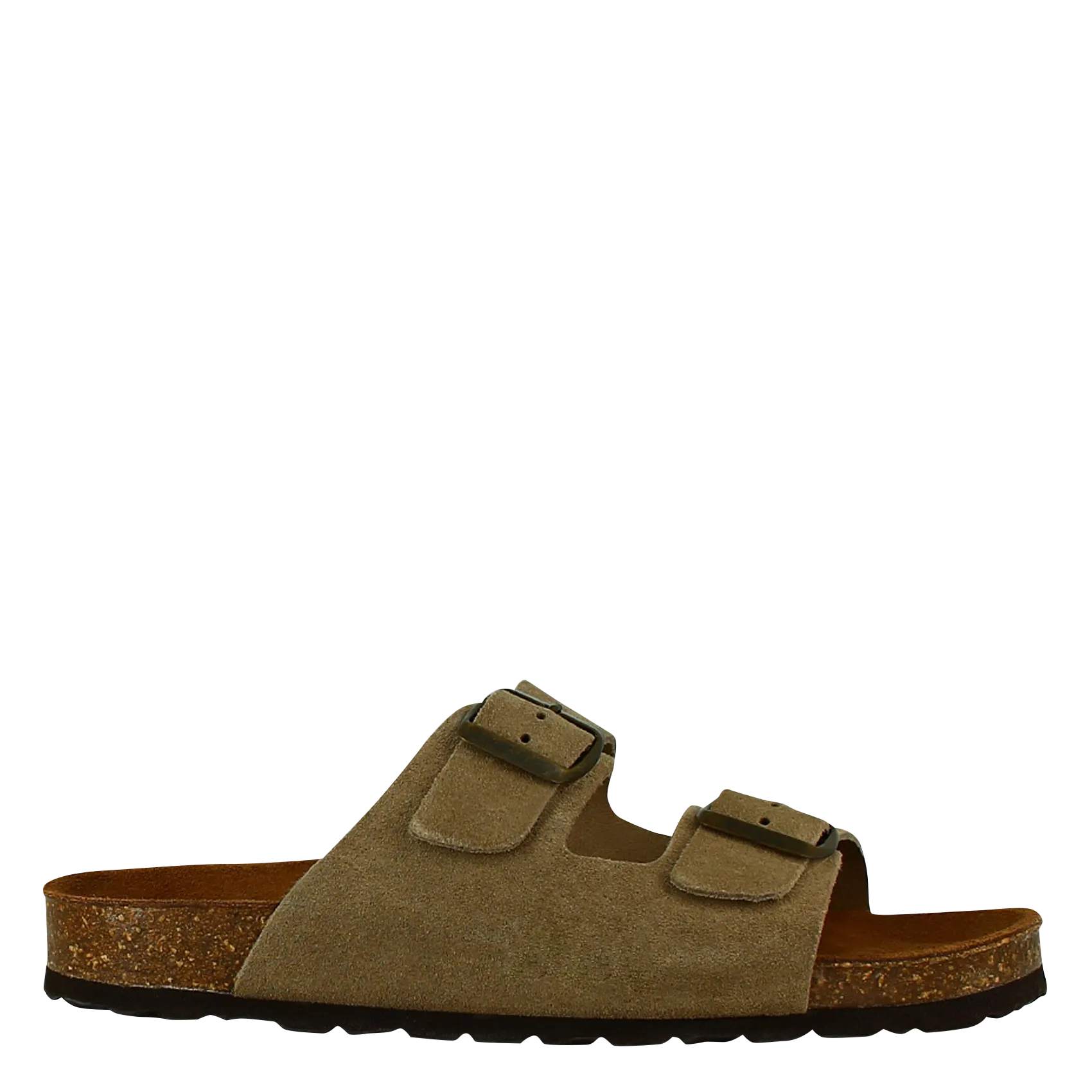MULES PLATES EN CUIR VELOURS MILA - JONAK pour FEMME | Printemps
