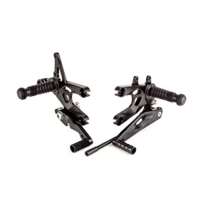 Paire de commandes reculées FACTOR-X GILLES TOOLING - Aprilia 1000 RSV4-R 2009-2016 Tuono 2011-2013 1100 Tuono 2015-2016