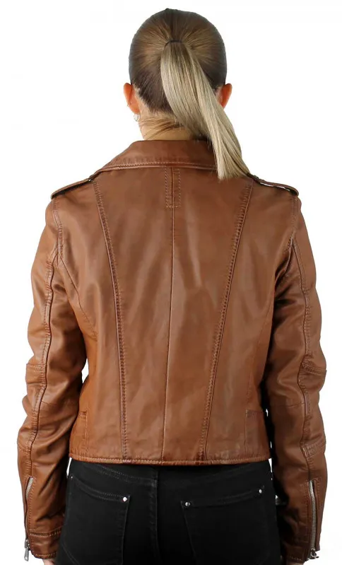 Perfecto Cuir Femme Oakwood Alizee