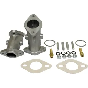 Pipes pour 2 Carburateurs 34 ICT\/EPC, Moteur Type 1\/3 Simple Admission 