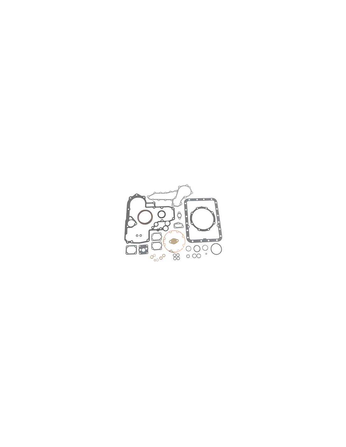 pochette de joints contenant 34 joints pour la révision des moteurs kubota modèles l3240dt, l3430hstc, l3540hstc, l3830hst, l39,