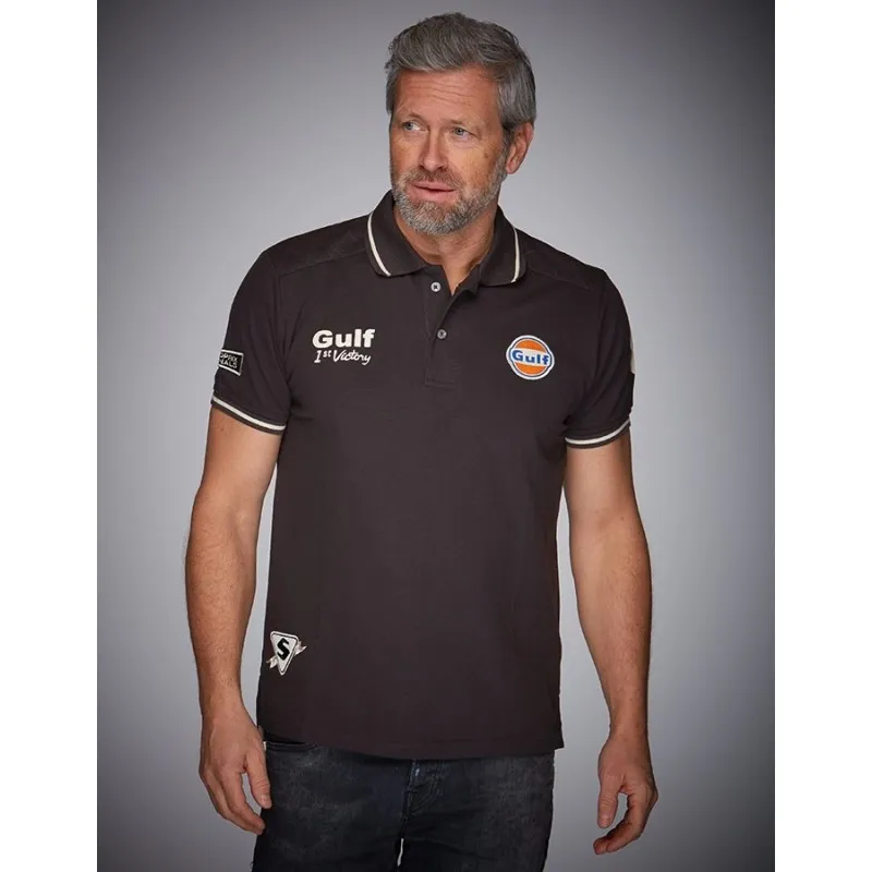 POLO VINTAGE GULF GRAND PRIX ANTHRAZIT