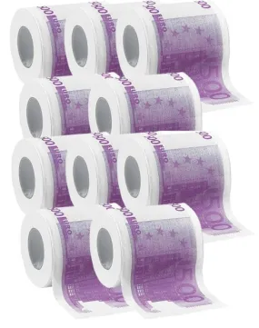 Prix Papier Toilette ''500 €'' pas cher | Farces et attrapes 