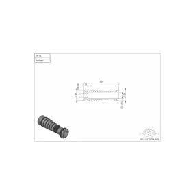 Repose-Pieds Gilles Tooling Sport Argent 1096121002 - Cale pied