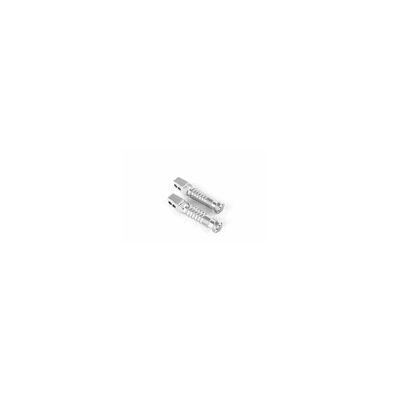 Repose-pieds GILLES TOOLING Sport argent Suzuki - piecemotoquad