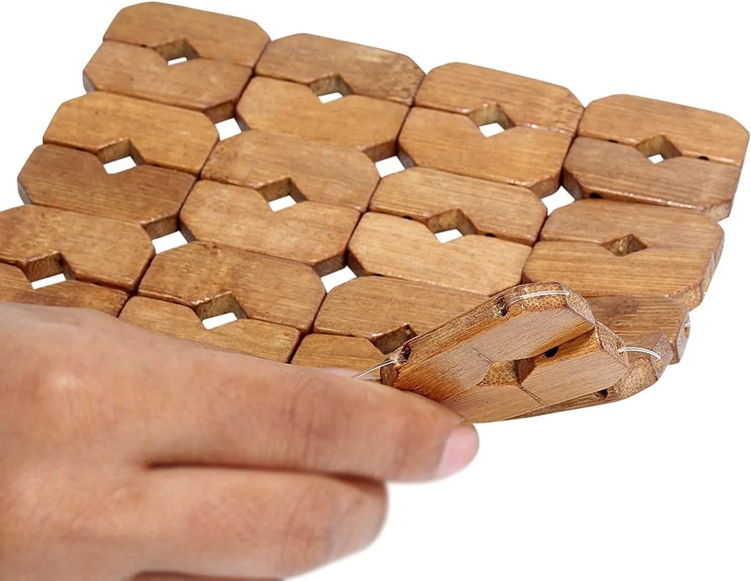 Set de Table de Bois 19x19 carre