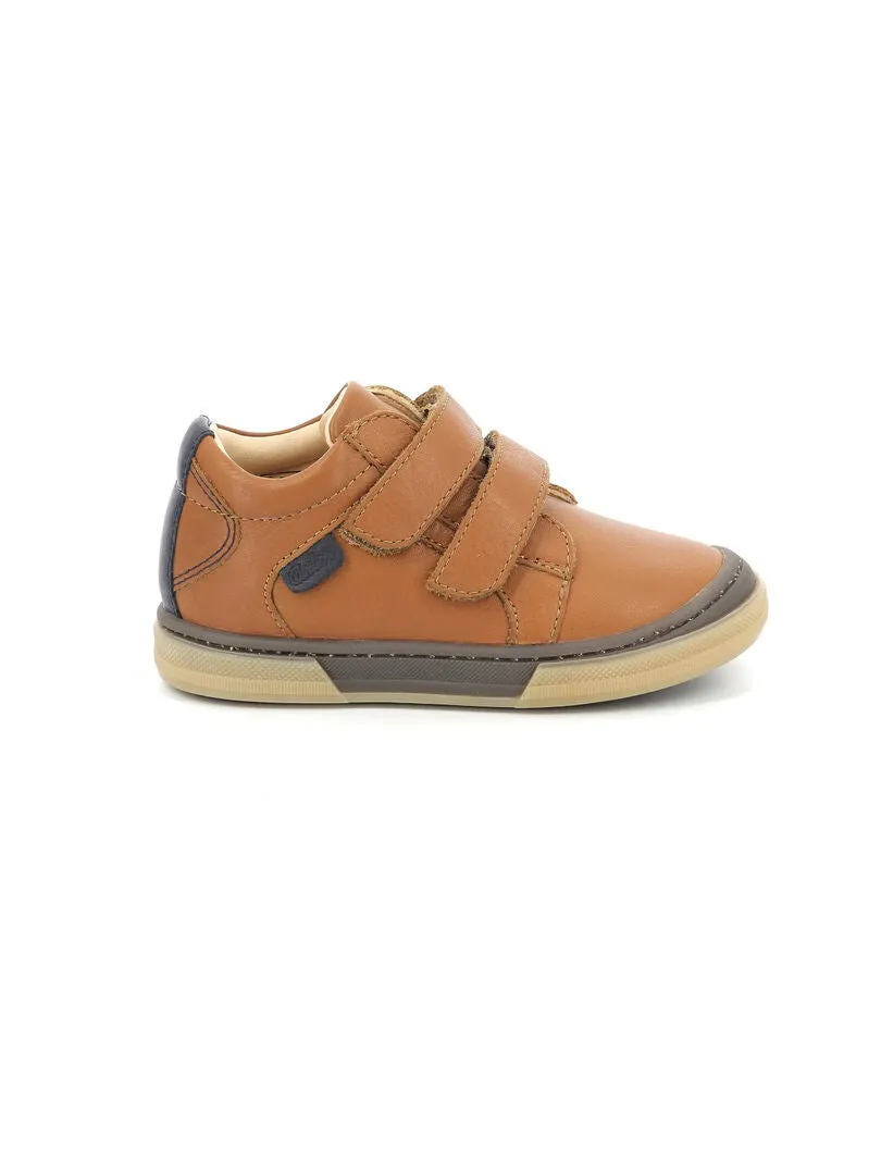 Sneakers hautes Cuir Caroad - Marron