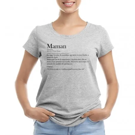 T-shirt Femme - Définition Maman