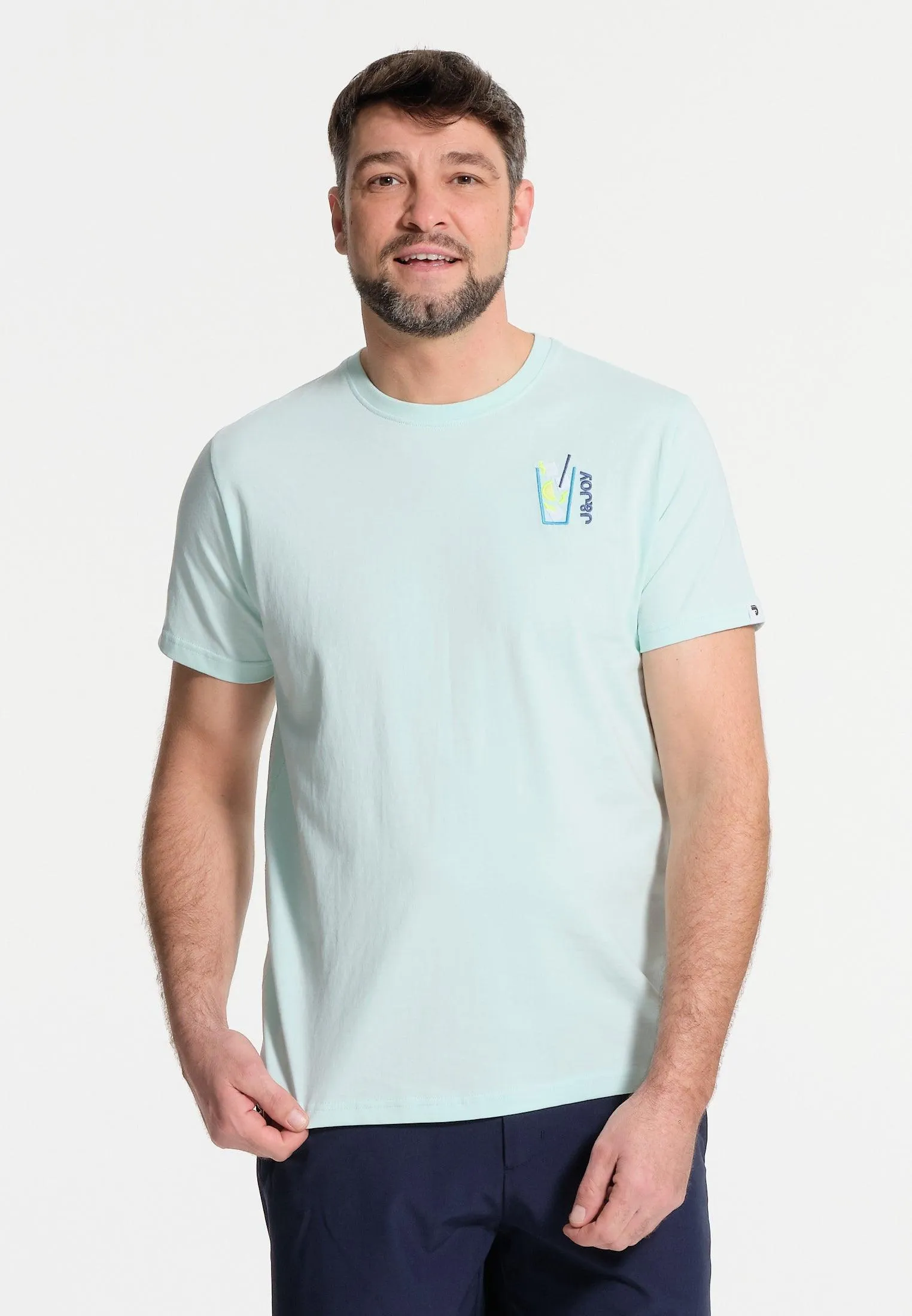 T-Shirt homme turquoise Mojito