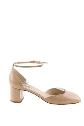 Talons en cuir LK Bennett Andrea beige. Matière principale cuir.