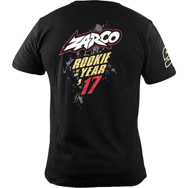 Tee Shirt Zarco Rookie Of The Year ZARCO Noir/Doré/Rouge - MAXXESS.FR, T-Shirt