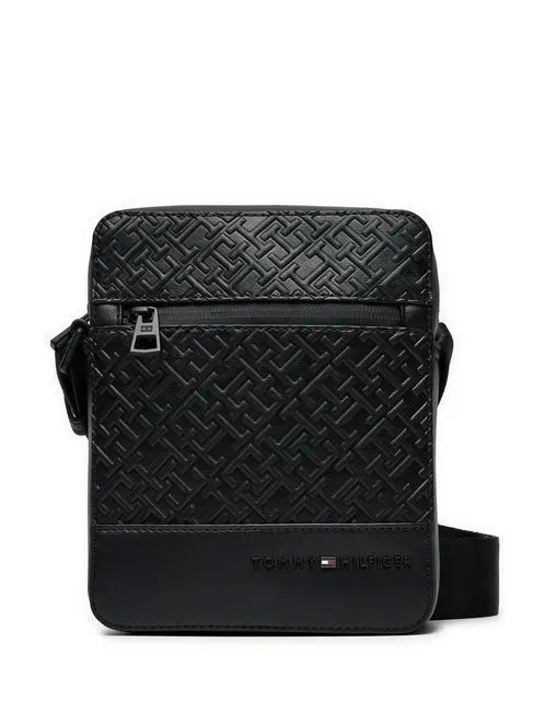 Tommy Hilfiger Monogram  Bourse Le Noir - Achetez À Prix Outlet!