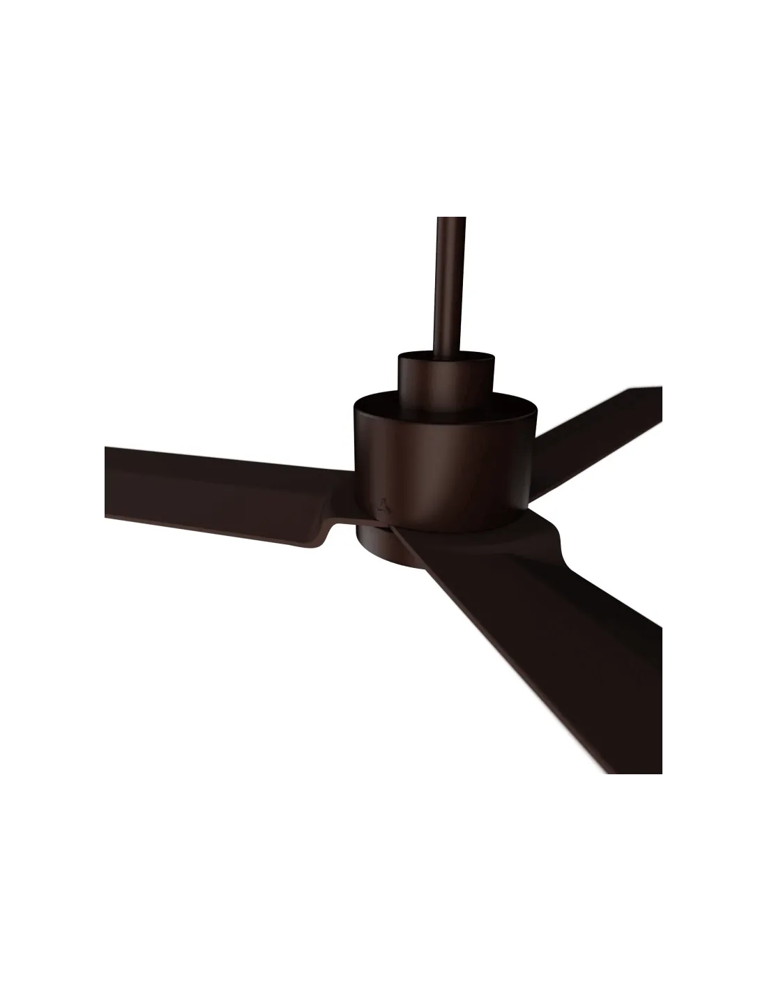 Ventilateur LED marron Anne XL [plus de 32m2] | leonleds